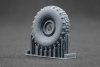 ScaleX WM 35023S Unimog 404 11.0R20 X Sagged v2 Sagged wheel set (for AK-Interactive, ICM, Revell) 1/35